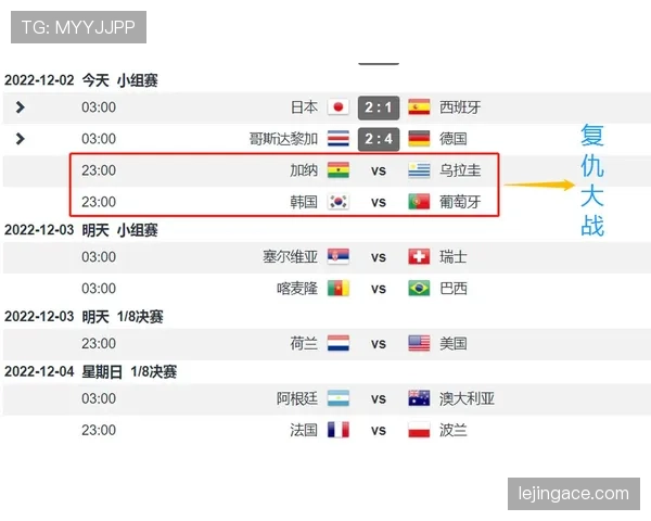 世界杯H组赛程安排及比赛地点
